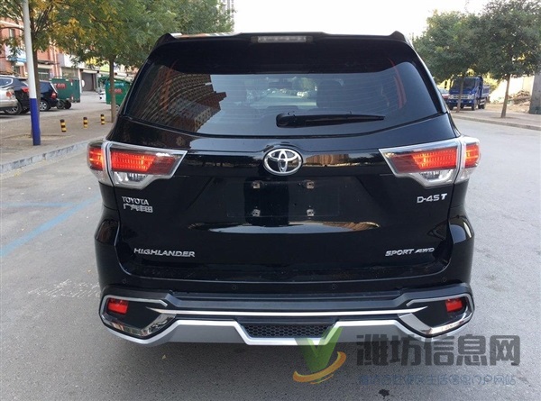 豐田 漢蘭達 2017款 2.0T 四驅豪華導航版 7座