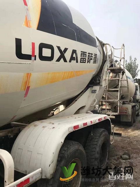 處理16年二手歐曼攪拌車 大14拉16方 后八輪