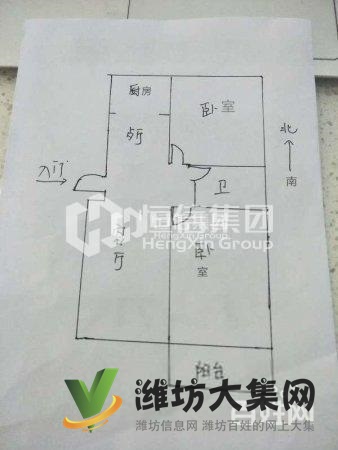 白浪河觀景房,豪華裝修!豪華裝修!拎包入住!大2室