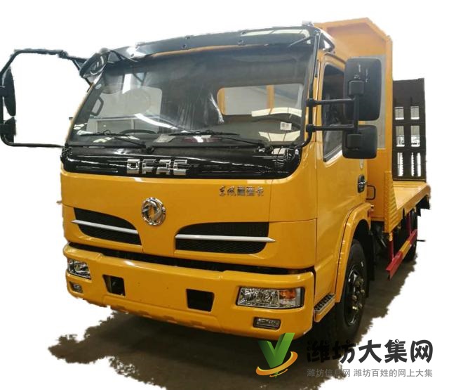 拖拉150挖機拖車廠家東風(fēng)商用挖機拖車廠家