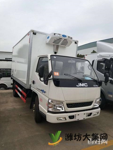 4米廂體江鈴順達銷量*大冷藏車,廠家價可分期包上戶