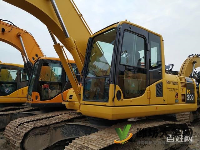 濰坊出售精品小松220-8二手挖掘機