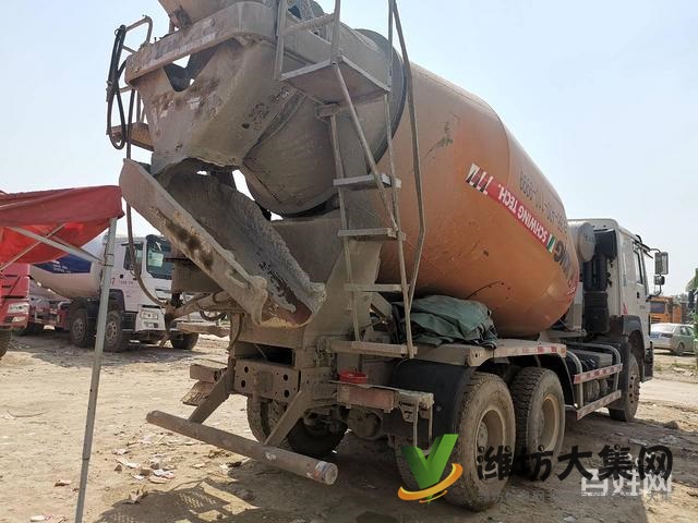 急售國四二手豪沃攪拌車 12方 后八輪 340馬力