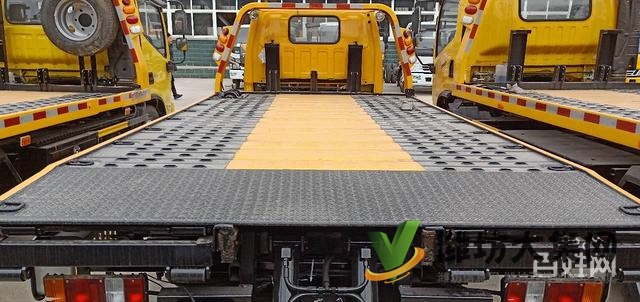 江鈴藍牌一拖二清障車廠家直銷價格 有現車 超低首