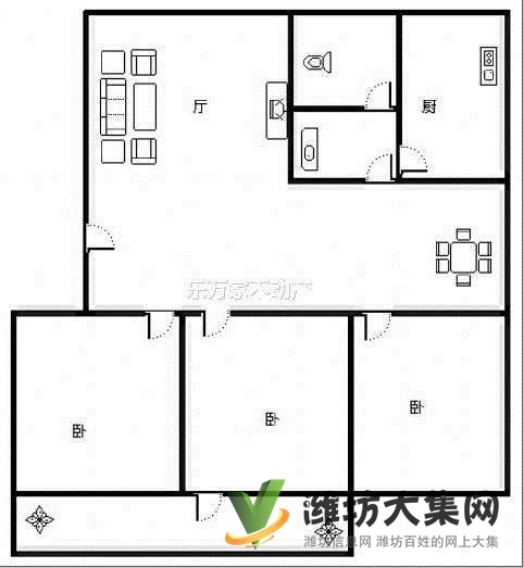 安全交易植物園3樓精裝無稅戶型好急售新華中學(xué)緊鄰