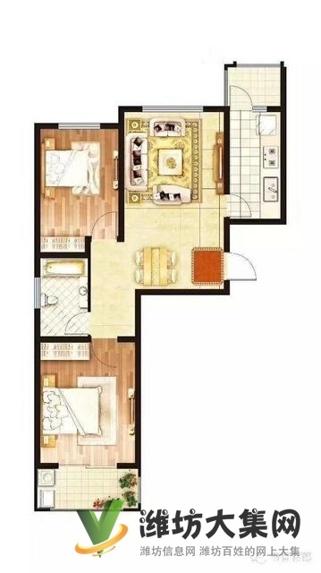 大陸盛景嘉園人民醫院近南北通透精裝修 豪華裝修 拎