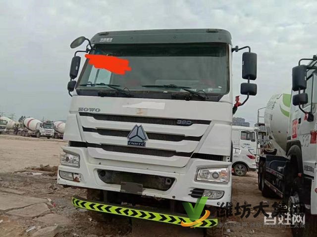 急轉18年二手豪沃攪拌車  大14方  豪沃底盤