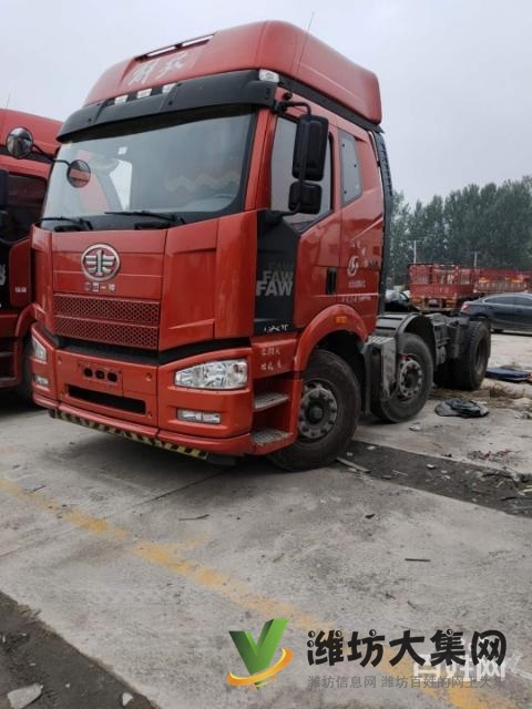 出售16年二手解放牽引車國(guó)四雙導(dǎo)420馬力