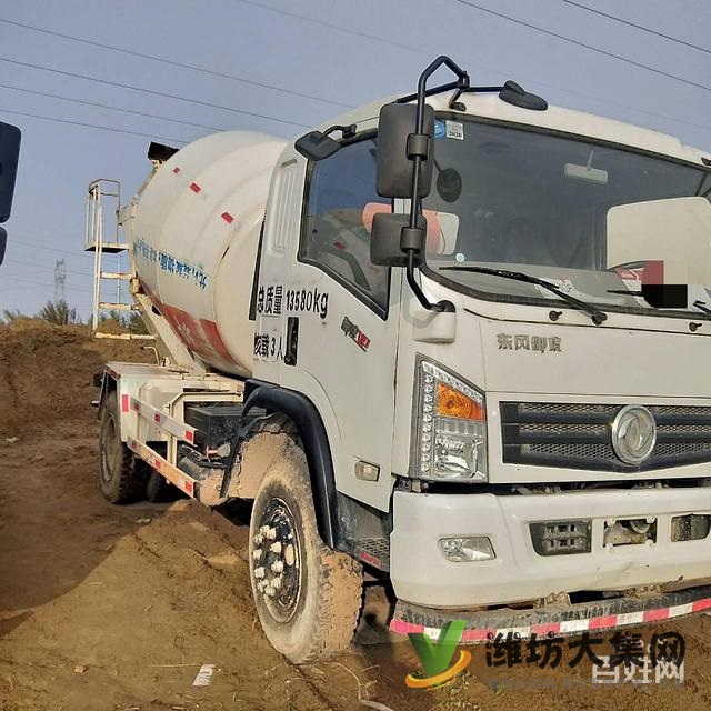 出售18年國五東風御虎6方灌二手攪拌車 車況原版