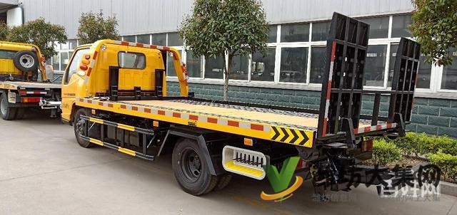 二手東風江淮藍牌一拖二清障車價格 有現車