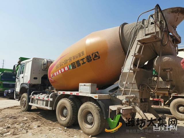 急售國四二手豪沃攪拌車 12方 后八輪 340馬力