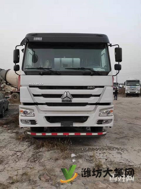 急售國(guó)五大14方二手豪沃?jǐn)嚢柢?后八輪 380馬力