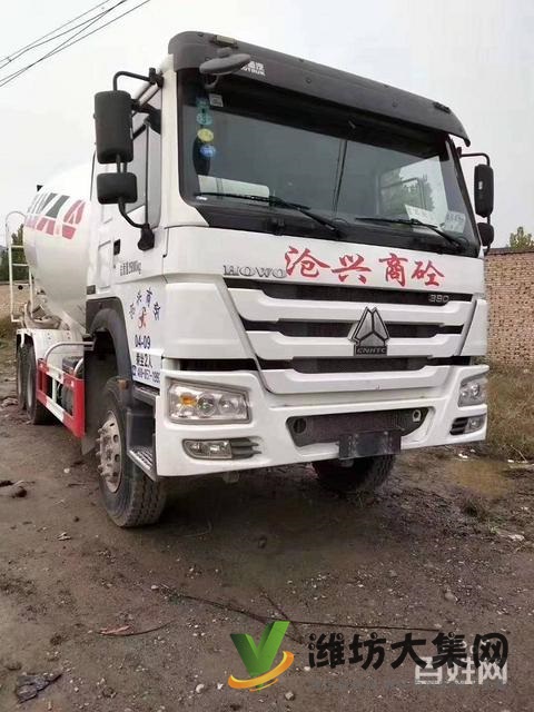 急售二手豪沃攪拌車 大12方拉14方 國五后八輪