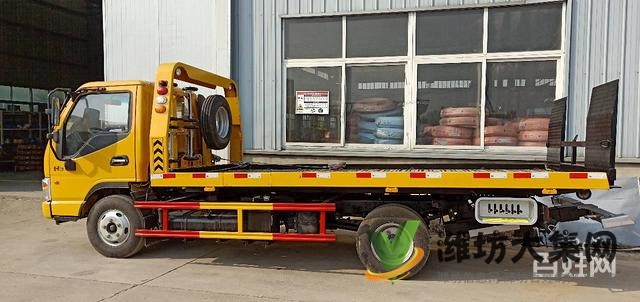 東風藍牌一拖二清障車廠家直銷多少錢 有現車超低首付