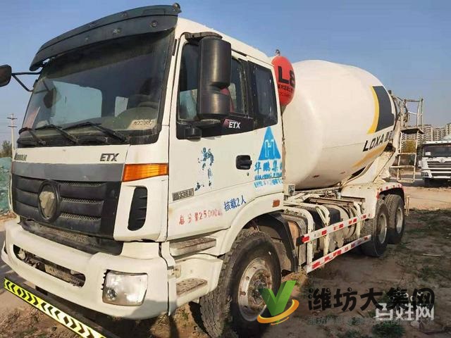 轉讓二手歐曼攪拌車 大14方 后八輪 336馬力