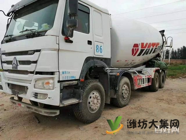 出售17年國五二手豪沃?jǐn)嚢柢?大20方 前四后八輪