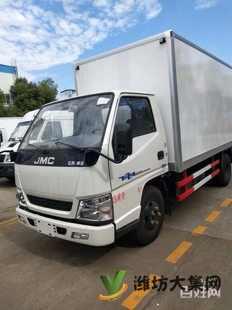 4米廂體江鈴順達銷量*大冷藏車,廠家價可分期包上戶