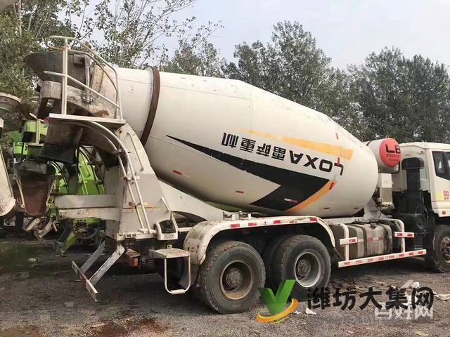 處理16年二手歐曼攪拌車 大14拉16方 后八輪