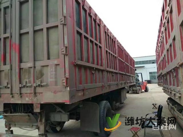 出售13米二手重型花籃側(cè)翻半掛車(chē) 寬2.55米