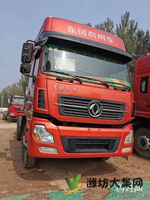 售二手天龍燃氣車 國五  375馬力  雙驅輕體