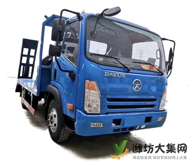 拖拉150挖機拖車廠家東風(fēng)商用挖機拖車廠家