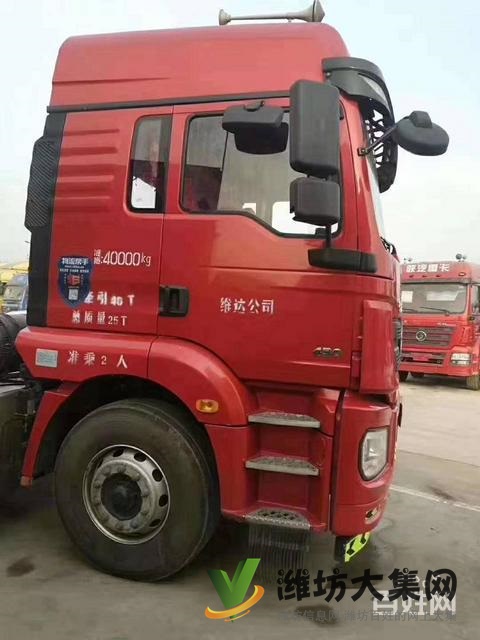 二手德龍牽引車 國(guó)五雙驅(qū)輕體 430馬力帶一年強(qiáng)險(xiǎn)