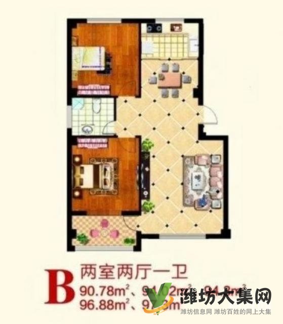 奎文市中心 2019年新房現房出售均價6500找我