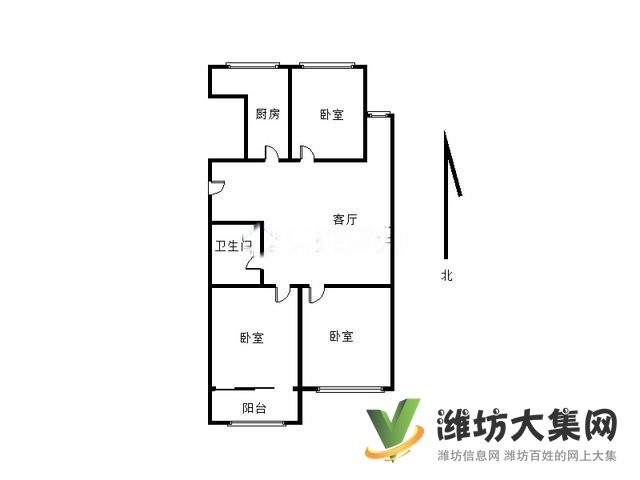 奎文區(qū)四平路 佳樂家世紀(jì)花苑 精裝3室