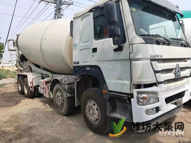 急轉17年國五二手豪沃攪拌車 大20方 前四后八輪