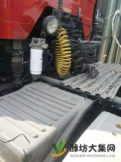 18年6月二手解放J6p牽引車 500馬力雙驅(qū)輕體