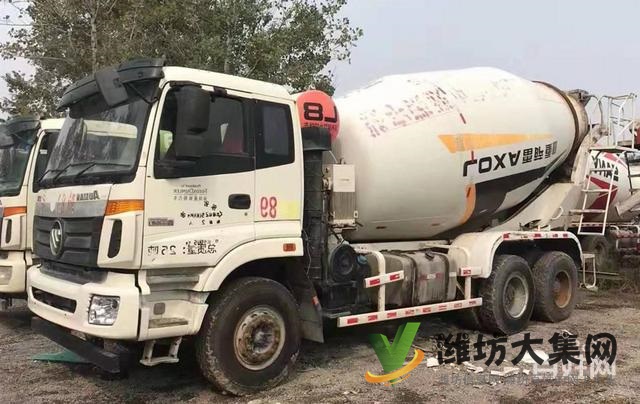 處理16年二手歐曼攪拌車 大14拉16方 后八輪