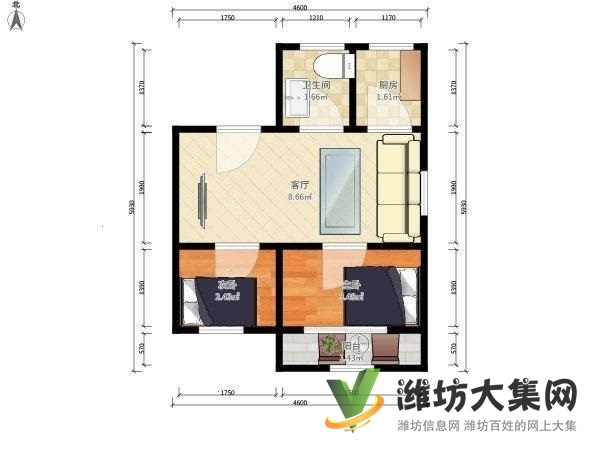 泰華萬(wàn)達(dá)近葦灣小區(qū)經(jīng)典2室,家電家具齊全,拎包入住。