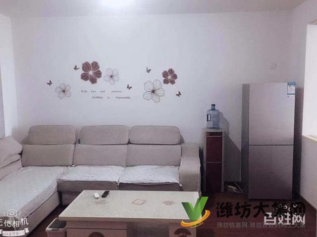 萬達 泰華近2室2廳精裝修 供暖 全套家具家電 拎包入住