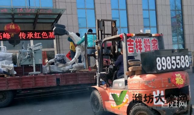 濰坊搬家設備搬運吊裝就找濰坊吉祥搬家