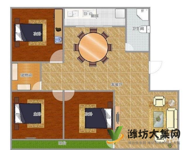 教師新村148平簡裝帶車庫僅售69.8萬