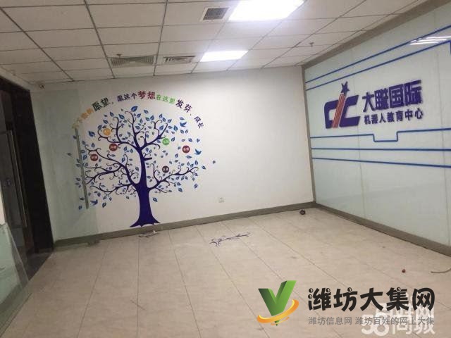 奎文區(qū)萬達中心A座寫字樓出租