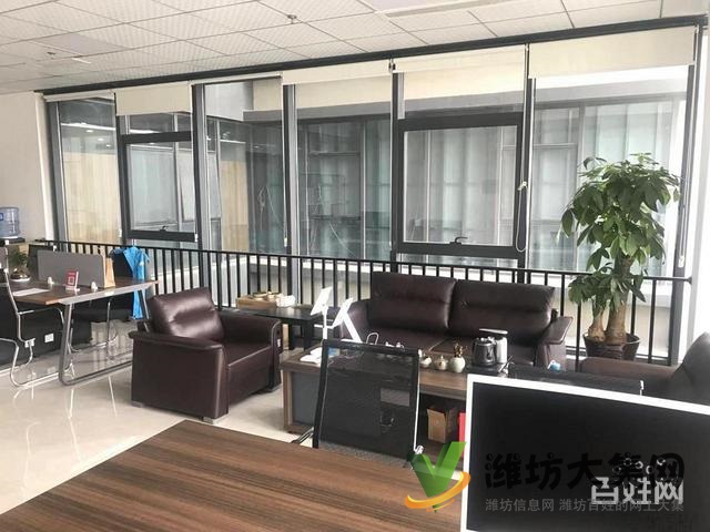 商業(yè)中心,陽光一百12號樓~精裝辦公室~帶辦公家具