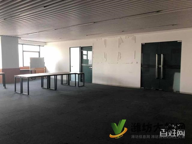 {快租無中介費}奎文萬達中心好位置精裝寫字樓出租