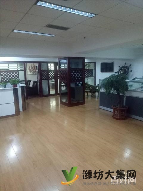 (快租無中介費)奎文東風東街好位置精裝寫字樓出租出售