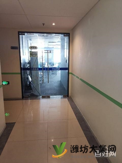 濰坊萬達廣場甲級寫字樓出租A座801