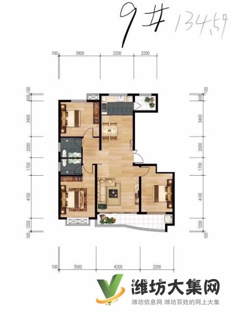 北海路玉清街金尊華府現房熱銷樓盤頂