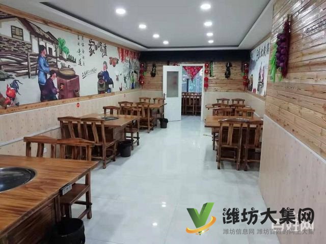 (迅租網)青州青都大酒店附近特色餐飲店轉讓可空轉