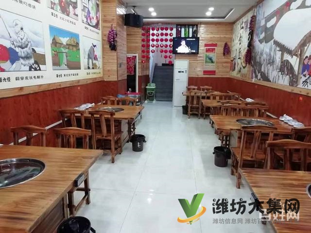 (迅租網)青州青都大酒店附近特色餐飲店轉讓可空轉