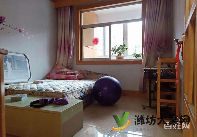 前后雙陽臺大三室100平方好樓層!實際面積大中百北