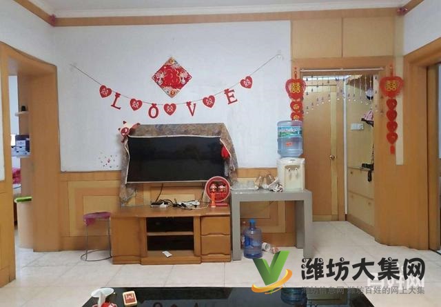 前后雙陽臺大三室100平方好樓層!實際面積大中百北