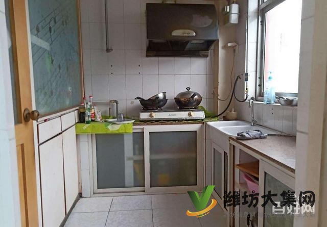 前后雙陽臺大三室100平方好樓層!實際面積大中百北