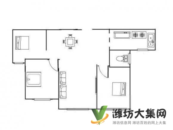 佳樂家實驗小 學近 上城國際電梯房 三室兩廳 精裝修客臥朝陽