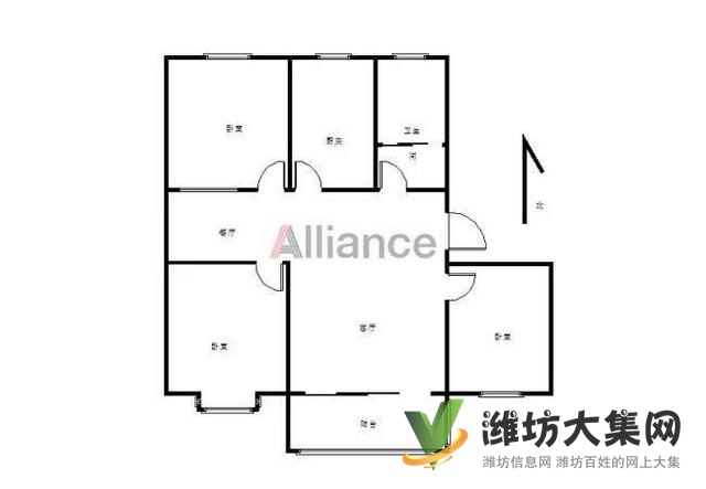 佳樂家高鐵新城近122平大三室 三樓客廳朝陽 精裝有證出稅