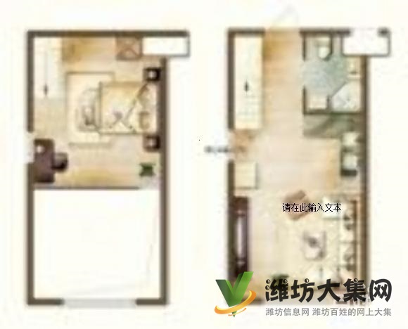 中金茶都1室1廳鄰火車站精裝溫馨干凈家具家電齊拎包