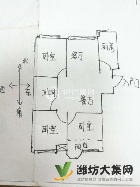 火車站汽車總站近,中金國際,126平大3居,落地窗